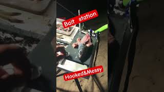 Bait Station from Hooked ampMessy fishing baitboard baitmaking baitandtackle t [upl. by Ijan64]