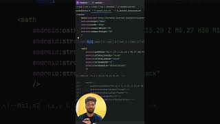 Creating Custom Vectors in Android Studio PathData Commands Explained M H V C in Tamil [upl. by Enelak]