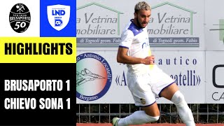 HIGHLIGHTS  BrusaportoChievo Sona 11  Serie D gir B [upl. by Soren]