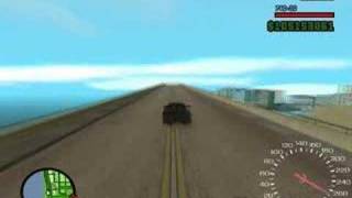 GTA San Andreas unlimited speed mod [upl. by Edahsalof]