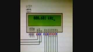 Frequency meter using 8051 [upl. by Evey]