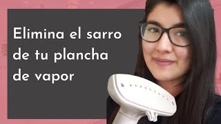 Como QUITAR SARRO de una PLANCHA de VAPOR vertical ✅ Selene Canales SIN GASTAR un solo peso [upl. by Norvun]