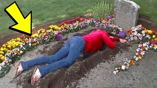 WIDOW Finds Fresh Flowers At Husband’s Grave She Turns Pale After Finding Out Who Left Them [upl. by Eiznikcm198]