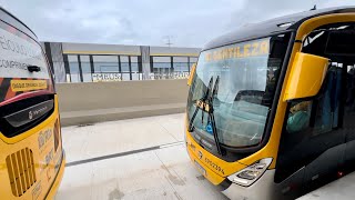 BRT MOBIRio Linha 61  Novo expresso Terminal Deodoro X Terminal Gentileza Trajeto completo [upl. by Carmelina]