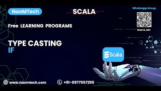 6Scala Tutorial for Beginners  Type casting  If [upl. by Ahsyia]