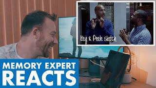 MEMORY EXPERT reacts to KEY AND PEELE MEMORY SKETCH [upl. by Mosira513]