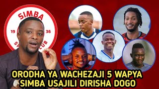 Rasmi Simba Leo Imetangaza Majina 5 Ya Wachezaji Waliosajiliwa Usajili Simba Dirisha Dogo 2023 [upl. by Trista]