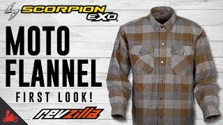 Scorpion Covert Moto Flannel  FIRST Look [upl. by Roshan561]