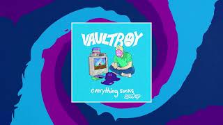 vaultboy  everything sucks  sped up version Official Visualizer [upl. by Latona]