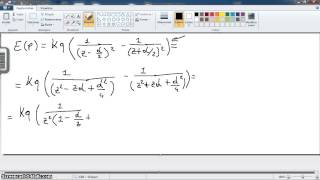 Videolezione fisica 2 parte 17dipolo elettrico parte 2 [upl. by Acyssej]