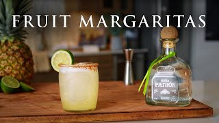 Best Margarita Recipes At Home  Fruit Margaritas  Patrón Tequila [upl. by Ylenaj902]