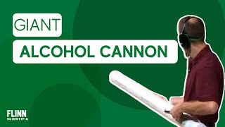 Giant Alcohol Cannon [upl. by Eidob]