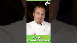 KOLIKO JE NOVCA POTREBNO ZA DOBAR START 🤔 Aleksandar Stanić  Biznis Ideje  Middleman short [upl. by Anilyx]