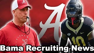 Alabama Football News Kalen DeBoer amp Alabama Making MOVES In The Transfer Portal  Visit Updates [upl. by Turpin]