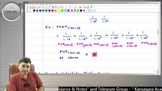 PVF amp PVAF Calculation with Simple Calculator I CA Foundation CA Inter CA FinalCA Samir Kansagara [upl. by Olshausen369]