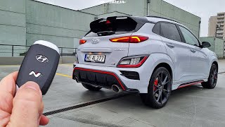 Hyundai Kona N Performance 20 TGDI 8DCT 280 TEST Hot Suv [upl. by Ahserkal]