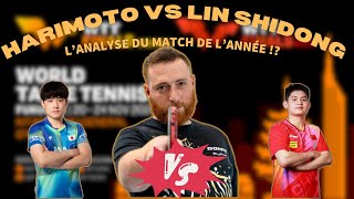 Harimoto vs Lin Shidong  lAnalyse du MATCH de lannée  WTT Finals Fukuoka 2024 [upl. by Lauri]