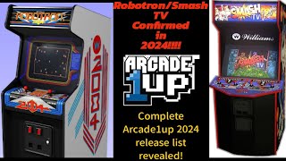 Complete Arcade1up 2024 Cabinet Release leak [upl. by Acisse]