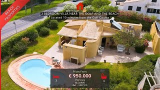 AlgarvePropertycom  3 Bedroom Villa near the city center the Beach and GOLF  Vilamoura Portugal [upl. by Aisanat]