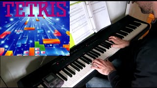 Tetris  Theme C Piano Cover [upl. by Nessah]