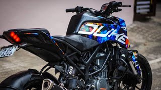 Ktm Duke 250 Modifications [upl. by Eiramnaej14]