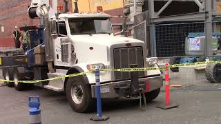 PETERBILT 389 wMANITEX Stiff Boom RUSSELS CRANE amp CARTAGE LTD Victoria BC July 24 2024 [upl. by Ruffo]