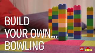 Build Your Own LEGO DUPLO Bowling  LEGO DUPLO  Playful Activities [upl. by Norah]