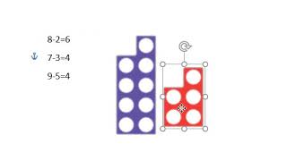 Subtraksjon med Numicon [upl. by Lerak]