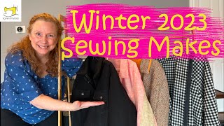 What I sewed for Winter 2023 [upl. by Pomfret]