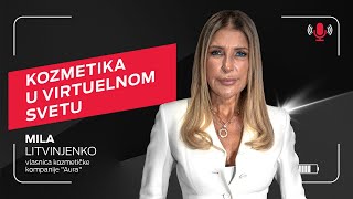 Kozmetika u virtuelnom svetu I Mila Litvinjenko I Telcast epizoda 34 [upl. by Drhacir355]