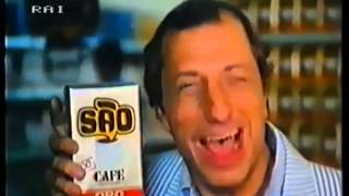 Spot  Caffè SAO ORO  1985  con PIPPO FRANCO [upl. by Erotavlas]