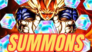 SHAFT or NOT SUMMONS for LF Super Vegeta Dragon Ball Legends [upl. by Udall]