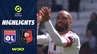 OLYMPIQUE LYONNAIS  STADE RENNAIS FC 3  1  Highlights  OL  SRFC  20222023 [upl. by Crowe640]