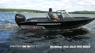 Princecraft  Holiday 162 DLX WS MAX 2023 bateau de pêche  fishing boat [upl. by Rollin710]