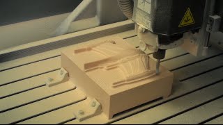 Wooden Naboo N1 Starfighter  Iconic CNC Router with Mastercam [upl. by Aivirt244]