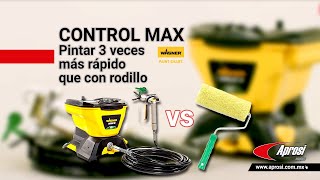 EQUIPO PARA PINTAR WAGNER CONTROL PRO 130  Como Pintar 3 VECES MÁS RÁPIDO que un rodillo [upl. by Nireil143]