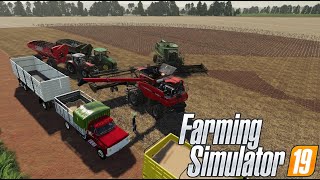 NUEVA STS 9870  CASE IH 8240 EN MULTIPLAYER  FARMING SIMULATOR 19 [upl. by Troy935]