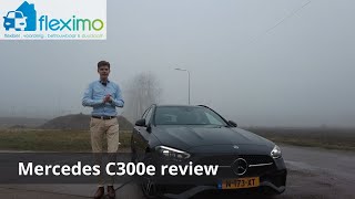 Mercedes C300e Plugin Hybride 2022 review  100 KM elektrisch rijbereik  Fleximo [upl. by Akirrehs]