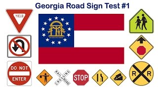 Georgia Road Sign Test 1 [upl. by Asina]