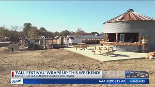 McGarrah Farms Rivercrest Orchard Fall Festival wraps up this weekend [upl. by Stefania]