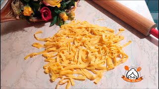 LE TAGLIATELLE PERFETTE DI NONNA PINA CON DUE SOLI INGREDIENTI [upl. by Erasme]