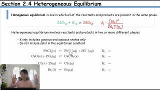 Heterogenous Equilibrium [upl. by Eldrida]