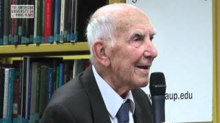 A talk with Stephane Hessel at The American University of Paris [upl. by Lorenza]