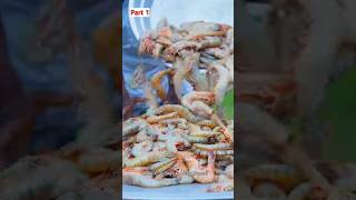 Prawn roast recipe in Village style 🍤🦐 Part 1 recipe youtubeshorts nonveg shorts [upl. by Gordon]