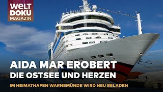 WARNEMÜNDE AIDAmar  Hinter den Kulissen eines Kreuzfahrtriesen  WELT Magazin Doku [upl. by Harbour]