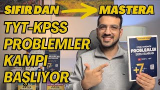 Sıfırdan Mastera Problemler Kampı🚀 I Sömestrda TYT Matematik Netlerini Uçuşa Geçecek yks2024 kpss [upl. by Remle]