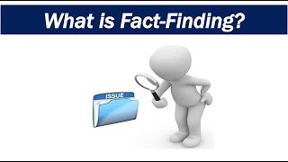 What is FactFinding [upl. by Jeth]