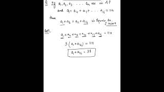 SEQUENCE AND SERIES PYQ CRACKED jee2025 jee2026 [upl. by Bayer]