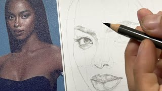 Live Colored Pencil DARK SkinTone Drawing Process [upl. by Eppesuig286]