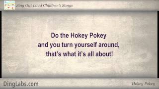 Hokey Pokey  Sing Out Loud Childrens Songs  with Lyrics [upl. by Giark98]